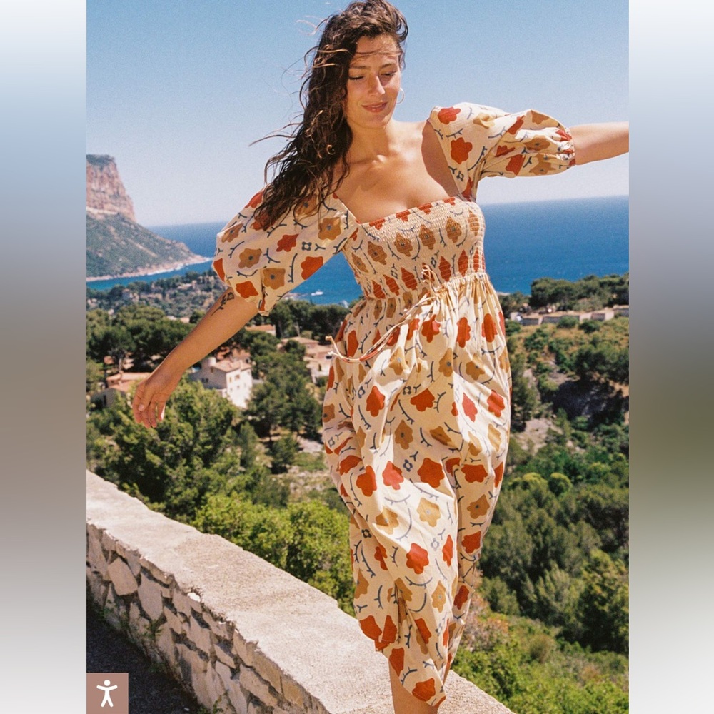 Christy Dawn Katrina Dress-Oak Leaf